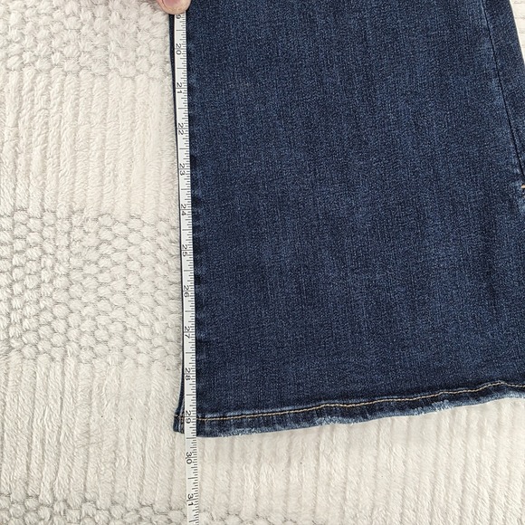 AE AMERICAN EAGLE 4 R SUPER HIGH RISE FLARE NEXT LEVEL STRETCH WOMENS JEANS - Picture 3 of 13